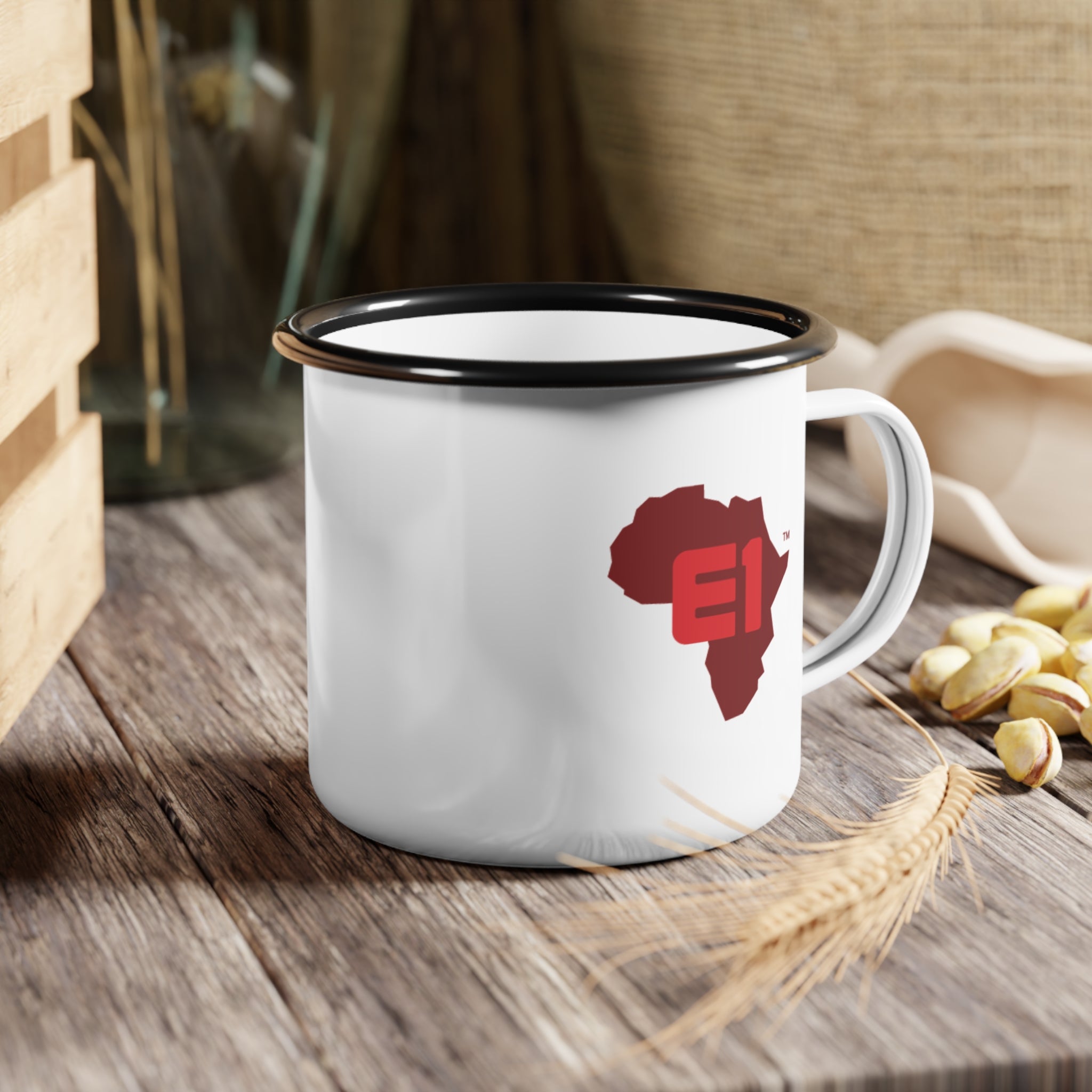 E1 Enamel Mug - 12oz