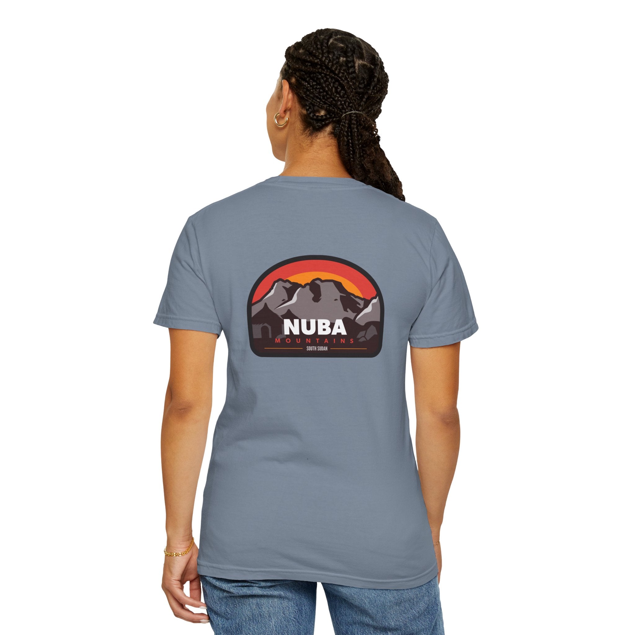 Nuba Mountains Flagship Badge T-Shirt