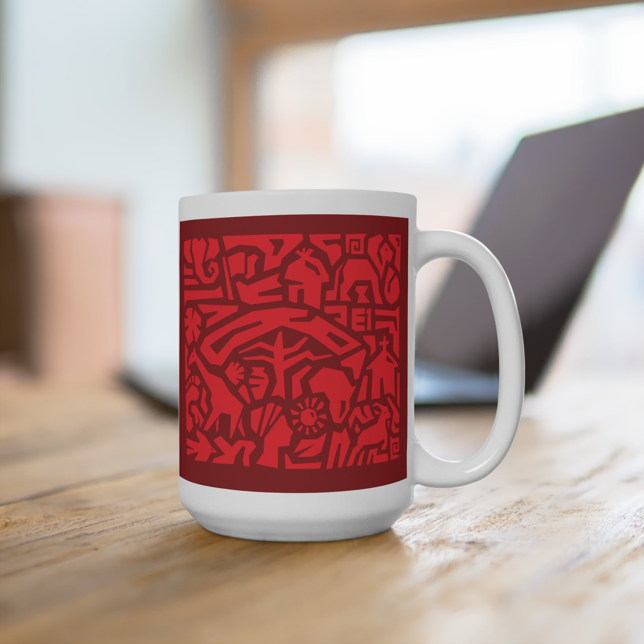 Africa Pattern Mug - 15oz